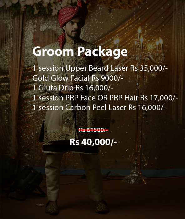 groom package Skin Goals Clinic